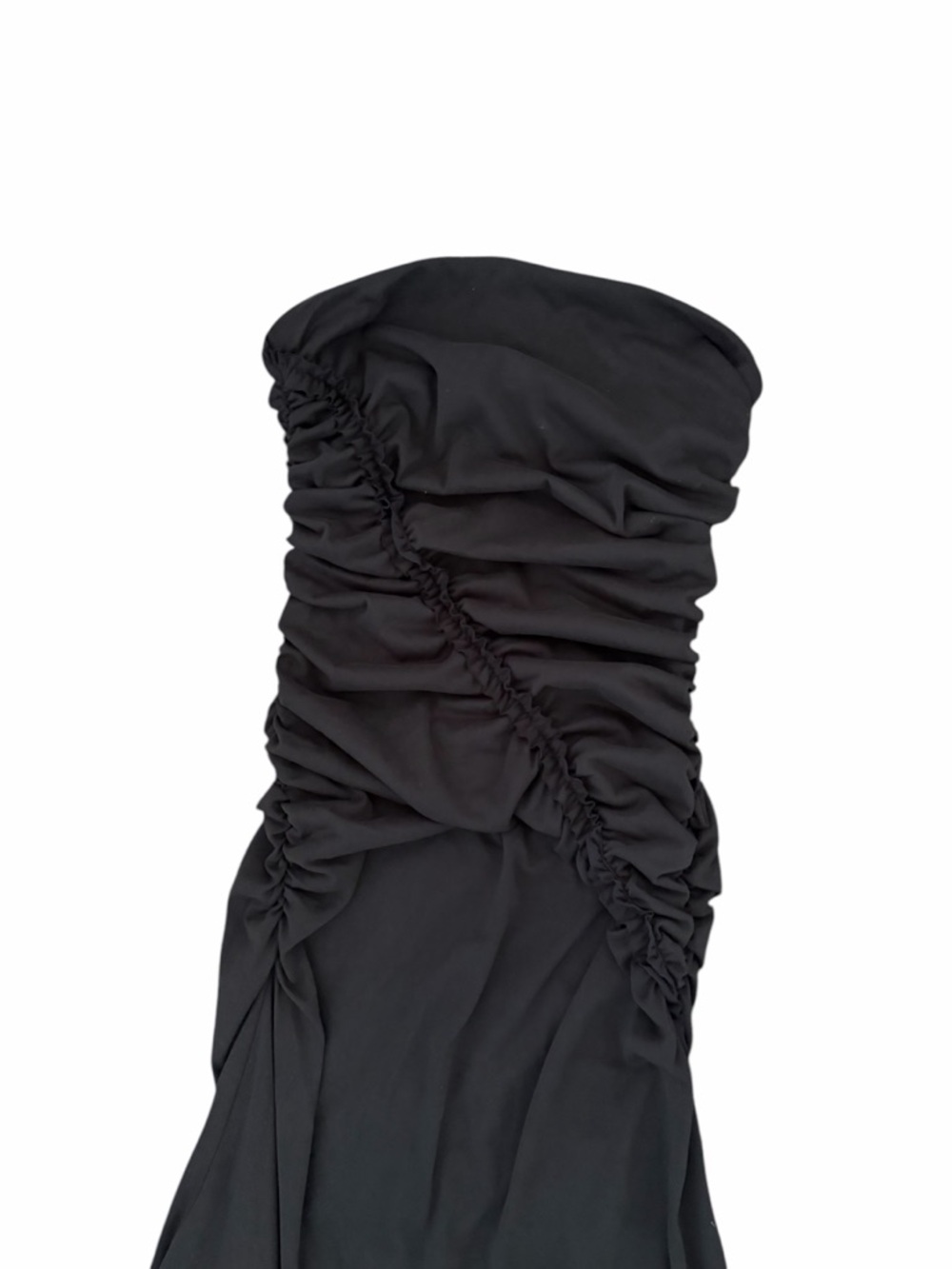 Anthropologie The Gabbie Strapless Ruched Tube Maxi Dress by Celandine Black XS - Picture 5 of 8